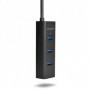 Axagon HUE-S2BP hub di interfaccia USB 3.2 Gen 1 (3.1 Gen 1) Type-A 5000 Mbit/s Nero (HUE-S2BP)