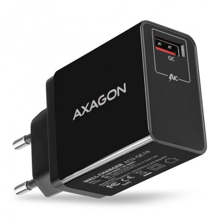 Axagon ACU-QC19 Caricabatterie per dispositivi mobili Nero Interno (ACU-QC19)