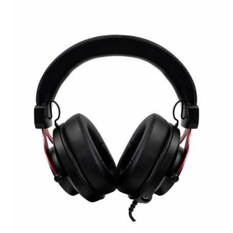 Arozzi Aria Cuffia Padiglione auricolare Connettore 3.5 mm Nero, Rosso (AZ-ARIA-RD)