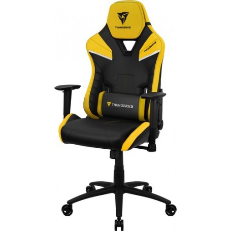 ThunderX3 TC5 Air Tech Sedia per gaming universale Seduta imbottita Nero, Giallo (TC5BY)