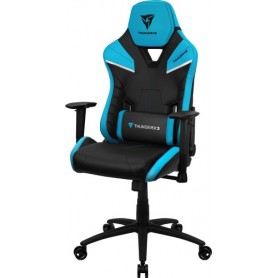 ThunderX3 TC5 Air Tech Sedia per gaming universale Seduta imbottita Nero, Blu (TC5BB)