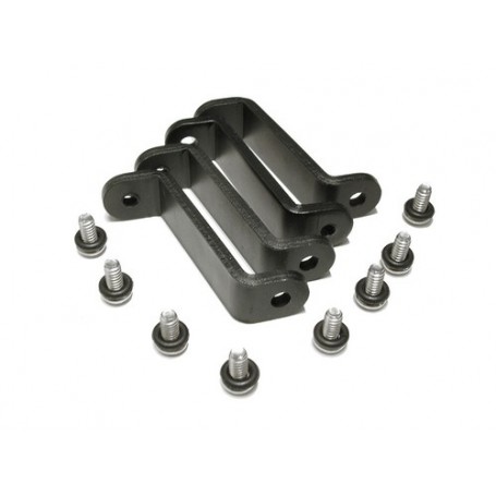XSPC 5060596650701 ventola per PC Universale Kit di montaggio Nero (5060596650701)