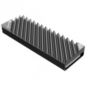 Jonsbo M.2-3 GREY ventola per PC Unità allo stato solido Dissipatore Nero, Grigio 1 pz (M.2-3 GREY)