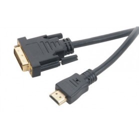 Akasa AK-CBHD06-20BK cavo e adattatore video 2 m DVI-D HDMI Nero (AK-CBHD06-20BK)