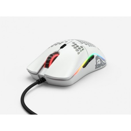 Glorious PC Gaming Race Model O- mouse Mano destra USB tipo A Ottico 3200 DPI (GOM-WHITE)