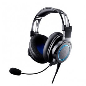 Audio-Technica ATH-G1 cuffia e auricolare Padiglione auricolare Connettore 3.5 mm Nero, Blu (ATH-G1)