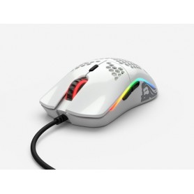 Glorious PC Gaming Race Model O mouse Mano destra USB tipo A Ottico 12000 DPI (GO-GWHITE)