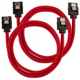 Corsair CC-8900254 cavo SATA 0,6 m Nero, Rosso (CC-8900254)