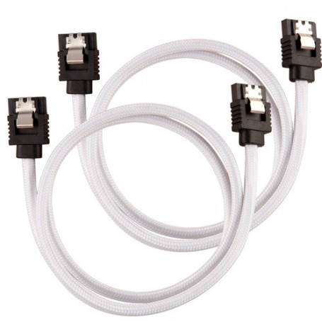 Corsair CC-8900253 cavo SATA 0,6 m Nero, Bianco (CC-8900253)