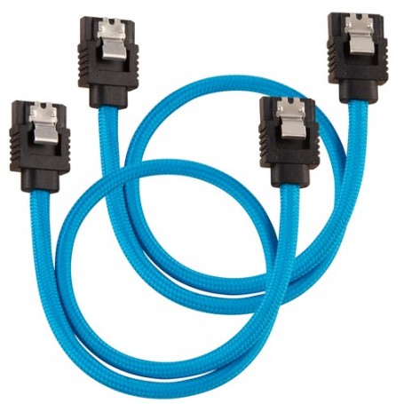 Corsair CC-8900251 cavo SATA 0,3 m Nero, Blu (CC-8900251)