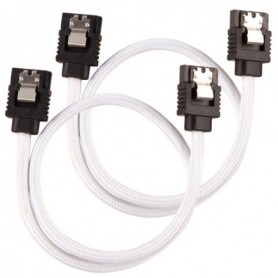 Corsair CC-8900249 cavo SATA 0,3 m Nero, Bianco (CC-8900249)