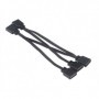 Akasa AK-CBLD05-40BK cavo di alimentazione interno 0,4 m (AK-CBLD05-40BK)