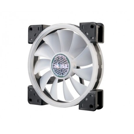 Akasa Vegas TLY Case per computer Ventilatore 14 cm Nero, Traslucido (AK-FN103)