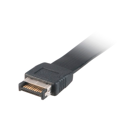 Akasa AK-CBUB37-50BK cavo USB 0,5 m USB 3.2 Gen 2 (3.1 Gen 2) USB C Nero (AK-CBUB37-50BK)