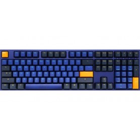 Ducky One 2 Horizon tastiera USB Tedesco Nero, Blu, Giallo (DKON1808-RDEPDZBBH)