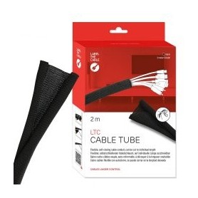 Label-the-cable LTC 5120 organizer per cavi Scrivania/Parete Tubo flessibile per cavo Nero 1 pz (LTC 5120)
