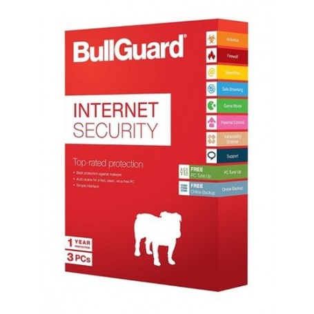 BullGuard Internet Security, 1Y, 3PC 1 anno/i (BG1411)