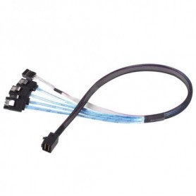 Silverstone CPS05 0,5 m Nero, Blu, Bianco (SST-CPS05)