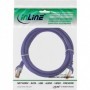 InLine 1m S-STP/PiMF Cat. 6 cavo di rete Porpora Cat6 S/FTP (S-STP) (76411P)