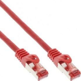 InLine S-STP/PiMF Cat.6 0.5m Red cavo di rete 0,5 m Cat6 S/FTP (S-STP) (76450R)