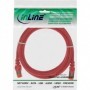 InLine S-STP/PiMF Cat.6 1m Red cavo di rete Cat6 S/FTP (S-STP) (76411R)