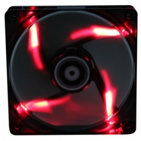 BitFenix Spectre LED Case per computer Ventilatore Nero (BFF-BLF-14025R-RP)