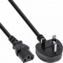 InLine 4043718022748 cavo di alimentazione Nero 1,8 m BS 1363 Accoppiatore C13 (4043718022748)