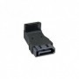 InLine 27700C adattatore per inversione del genere dei cavi SATA female Nero (27700C)