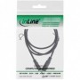 InLine 99933 cavo audio 3.5mm Nero (99933)
