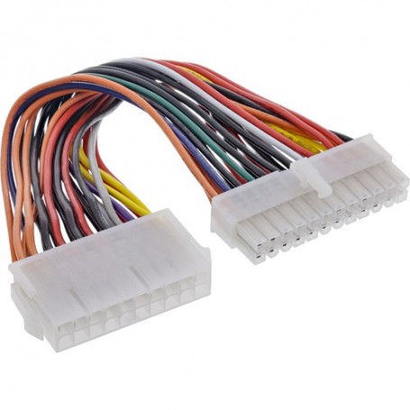 InLine 26637 cavo di alimentazione Multicolore 0,15 m (26637)