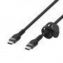 Belkin BOOST↑CHARGE PRO Flex cavo USB 2 m USB 2.0 USB C Nero