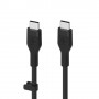 Belkin BOOST↑CHARGE Flex cavo USB 3 m USB 2.0 USB C Nero