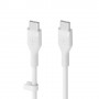 Belkin BOOST↑CHARGE Flex cavo USB 3 m USB 2.0 USB C Bianco