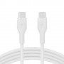 Belkin BOOST↑CHARGE Flex cavo USB 3 m USB 2.0 USB C Bianco