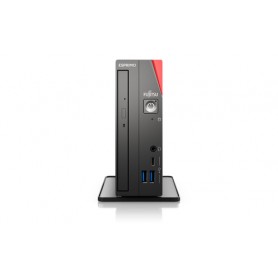Fujitsu ESPRIMO G9012 i5-12500T UCFF Intel® Core™ i5 16 GB DDR4-SDRAM 512 GB SSD Windows 11 Pro Mini PC Nero, Rosso