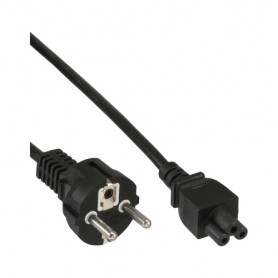 InLine B-16656X cavo di alimentazione Nero Spina di alimentazione di tipo E+F 3-pin