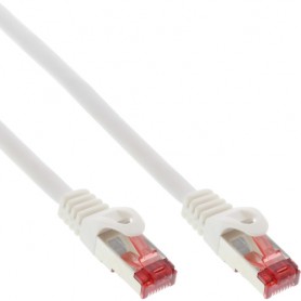 InLine B-76403W cavo di rete Bianco 3 m Cat6 S/FTP (S-STP)