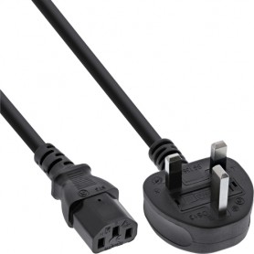 InLine B-16652E cavo di alimentazione Nero Accoppiatore C13