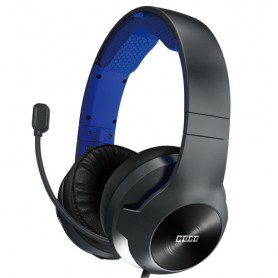 Hori Pro Auricolare Cablato A Padiglione Giocare Nero, Blu