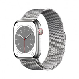 Apple Watch Series 8 OLED 45 mm 4G Argento GPS (satellitare)