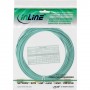 InLine 50m LC/LC OM3 cavo a fibre ottiche Turchese, Colore acqua