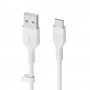 Belkin BOOST↑CHARGE Flex cavo USB 1 m USB 2.0 USB A USB C Bianco