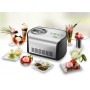 Unold 48865 macchina per gelato Gelatiera compressore 1,2 L 135 W Nero, Acciaio inossidabile