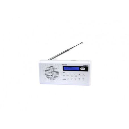 Xoro DAB 100 Portatile Digitale Bianco