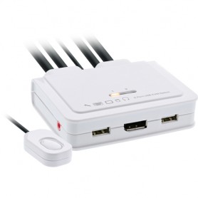 InLine 63614I switch per keyboard-video-mouse (kvm) Nero