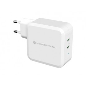 Conceptronic ALTHEA08W Caricabatterie per dispositivi mobili Bianco Interno