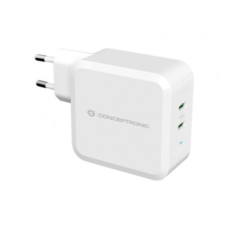 Conceptronic ALTHEA08W Caricabatterie per dispositivi mobili Bianco Interno