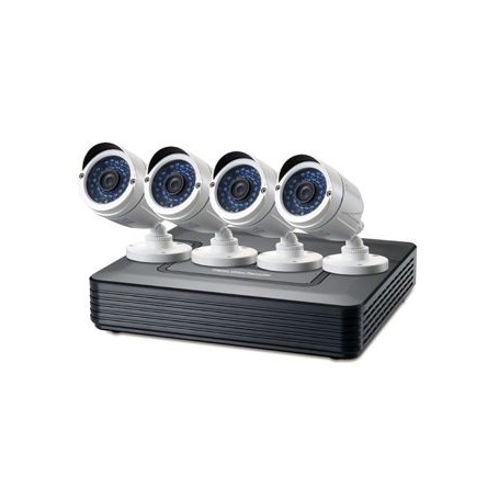 LevelOne DSK-4001 kit di videosorveglianza Cablato 4 canali