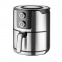 Unold 58655 friggitrice Doppia 5 L 1400 W Friggitrice ad aria calda Nero, Acciaio inossidabile