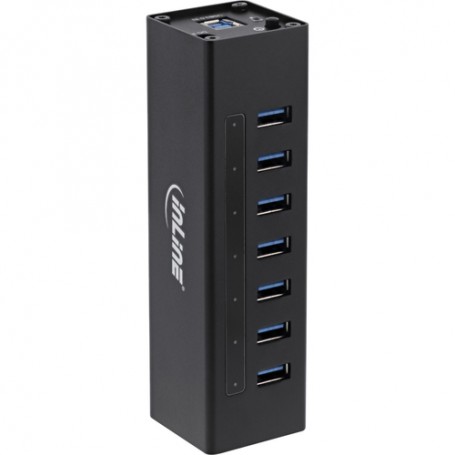 InLine 35395B hub di interfaccia USB 3.2 Gen 1 (3.1 Gen 1) Type-A 5000 Mbit/s